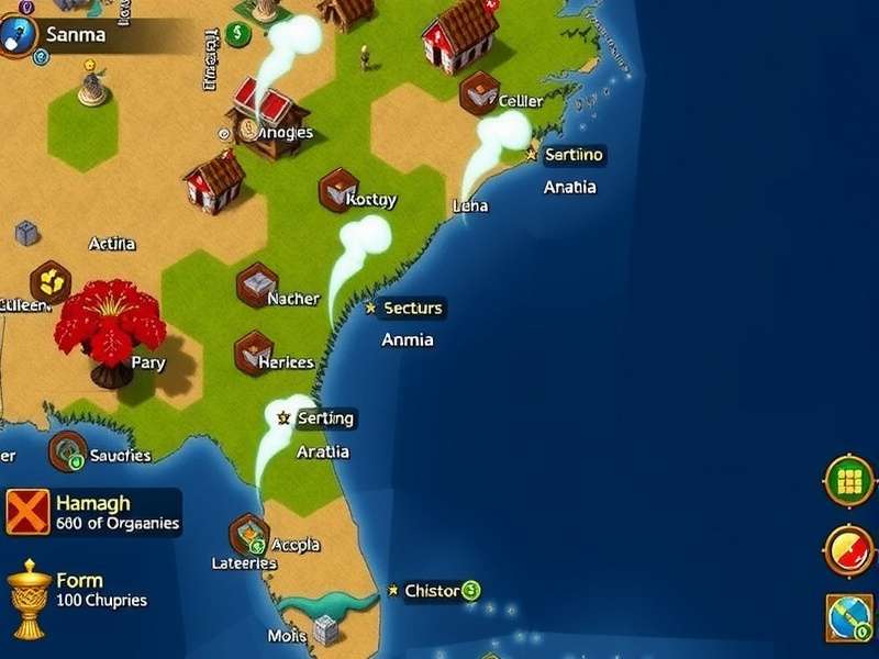 Nutmeg Grand Empire Game Screenshot